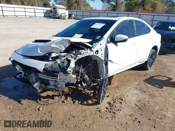 2022 Subaru WRX Limited with VIN JF1VBAL62N9024492, listed as a IAAI auction lot 41353352 with 30,135 mi miles. Bid and sale history available at carsss.com. Image 2.