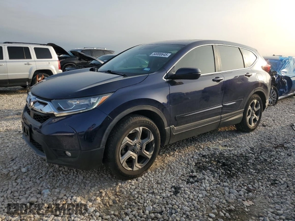 2019 Honda CR-V EX-L with VIN 5J6RW1H84KA000547, listed as a Copart auction lot 50088645 with 85,987 mi miles and Salvage Title. Bid and sale history available at carsss.com. Image 1.