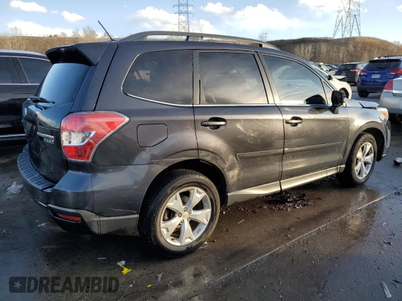 2014 Subaru Forester 2.5i Touring with VIN JF2SJAMC8EH416792, listed as a Copart auction lot 46104675 with 156,808 mi miles and Salvage Title. Bid and sale history available at carsss.com. Image 3.