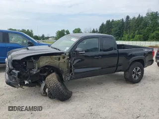 2016 Toyota Tacoma SR5 with VIN 5TFSZ5AN8GX012114, listed as a Copart auction lot 61911235 with 74,255 mi miles and Salvage title. Bid and sale history available at DreamBid. Image 1.