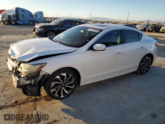 2017 Acura ILX w/Premium/A-SPEC Pkg with VIN 19UDE2F87HA005876, listed as a Copart auction lot 88779075 with 334,783 mi miles and Salvage Title. Bid and sale history available at carsss.com. Image 1.