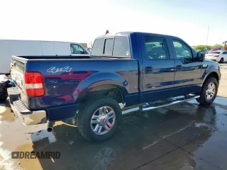 2008 Ford F-150 XL with VIN 1FTRW14W78KC53472, listed as a Copart auction lot 52100445 with 161,390 mi miles and Salvage Title. Bid and sale history available at carsss.com. Image 3.