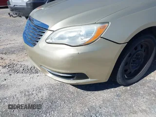 2011 Chrysler 200 LX with VIN 1C3BC4FB1BN515681, listed as a IAAI auction lot 41648396 with 132,109 mi miles. Bid and sale history available at carsss.com. Image 6.