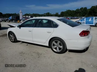 2012 Volkswagen Passat SE with VIN 1VWBH7A30CC045734, listed as a Copart auction lot 61510605 with 130,035 mi miles and Salvage title. Bid and sale history available at DreamBid. Image 2.