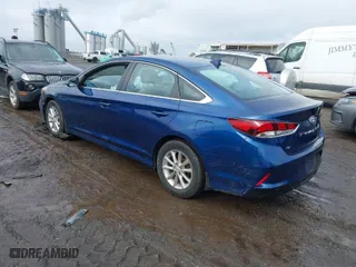 2019 Hyundai Sonata SE with VIN 5NPE24AFXKH732443, listed as a IAAI auction lot 41105458 with 16,892 mi miles. Bid and sale history available at carsss.com. Image 3.