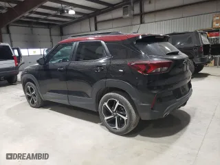 2023 Chevrolet TrailBlazer RS with VIN KL79MUSL6PB003636, listed as a Copart auction lot 48990125 with 19,741 mi miles and Salvage Title. Bid and sale history available at carsss.com. Image 2.