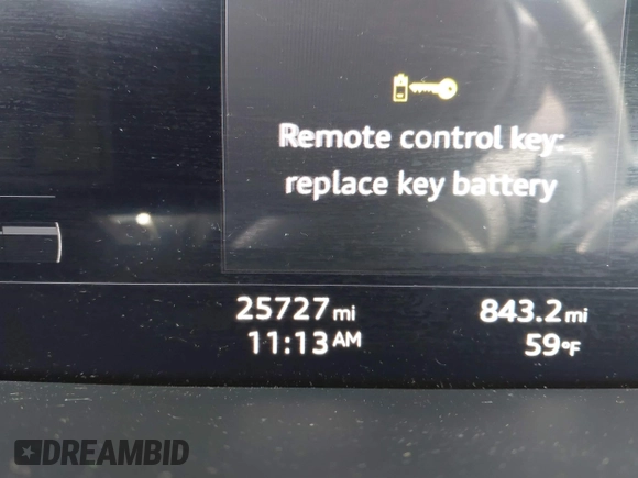 2022 Audi e-tron Premium with VIN WA1AAAGE6NB027461, listed as a IAAI auction lot 41830461 with 25,727 mi miles. Bid and sale history available at carsss.com. Image 7.