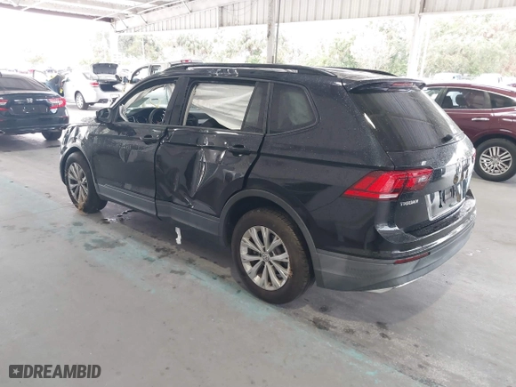 2019 Volkswagen Tiguan S with VIN 3VV1B7AX1KM073074, listed as a IAAI auction lot 41387775 with 57,045 mi miles. Bid and sale history available at carsss.com. Image 3.