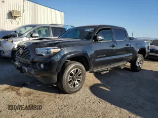 2020 Toyota Tacoma SR5 with VIN 3TMBZ5DN9LM027054, listed as a Copart auction lot 46628225 with 89,500 mi miles and Salvage title. Bid and sale history available at DreamBid. Image 1.