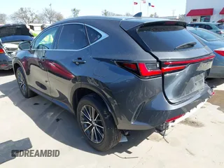 2024 Lexus NX with VIN 2T2GDCAZ1RC008317, listed as a IAAI auction lot 41712862 with 27,041 mi miles. Bid and sale history available at carsss.com. Image 3.