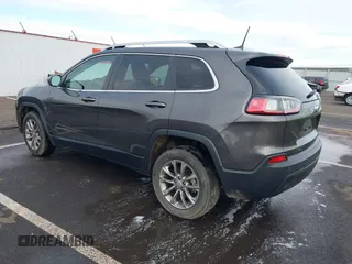 2020 Jeep Cherokee Altitude with VIN 1C4PJLLB8LD547900, listed as a IAAI auction lot 41406847 with 1 mi miles. Bid and sale history available at carsss.com. Image 3.