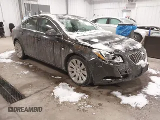 2011 Buick Regal CXL Turbo TO5 with VIN W04GZ5GV1B1069337, listed as a IAAI auction lot 41616540 with 124,153 mi miles and . Bid and sale history available at DreamBid. Image 1.