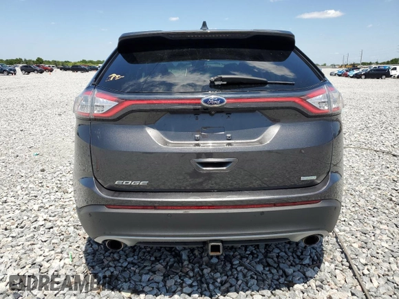 2018 Ford Edge SEL with VIN 2FMPK3J94JBC43782, listed as a Copart auction lot 53503255 with 89,384 mi miles and Salvage Title. Bid and sale history available at carsss.com. Image 6.