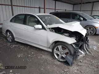 2011 Mercedes-Benz C 300 Sport with VIN WDDGF5EBXBA520875, listed as a IAAI auction lot 41477886 with 135,012 mi miles and . Bid and sale history available at DreamBid. Image 1.