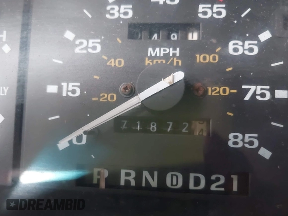 1990 Ford Ranger XLT with VIN 1FTCR10X1LUB39850, listed as a IAAI auction lot 42652695 with 71,872 mi miles and . Bid and sale history available at DreamBid. Image 7.