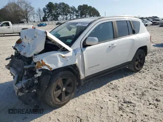 2015 Jeep Compass High Altitude Edition with VIN 1C4NJDEB0FD436451, listed as a Copart auction lot 45727495 with 0 mi miles and Non Repairable. Bid and sale history available at carsss.com. Image 1.