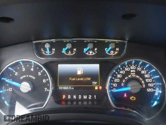 2013 Ford F-150 XL with VIN 1FTFW1ET2DFB95975, listed as a IAAI auction lot 42151662 with 151,993 mi miles. Bid and sale history available at carsss.com. Image 7.