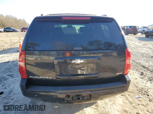 2011 Chevrolet Suburban LS with VIN 1GNSCHE01BR155461, listed as a Copart auction lot 89156045 with 214,430 mi miles and Salvage Title. Bid and sale history available at carsss.com. Image 6.