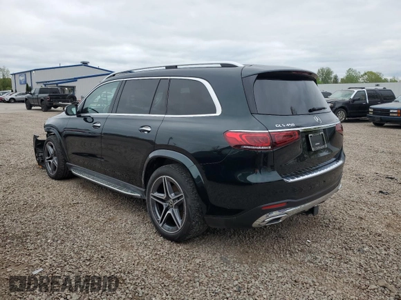 2023 Mercedes-Benz GLS 450 with VIN 4JGFF5KE3PA912751, listed as a Copart auction lot 57321145 with 41,273 mi miles and Salvage Title. Bid and sale history available at DreamBid. Image 2.