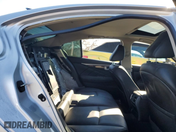 2018 Infiniti Q50 Luxe with VIN JN1EV7AP3JM592096, listed as a Copart auction lot 41879355 with Not Provided miles and Salvage Title. Bid and sale history available at DreamBid. Image 10.