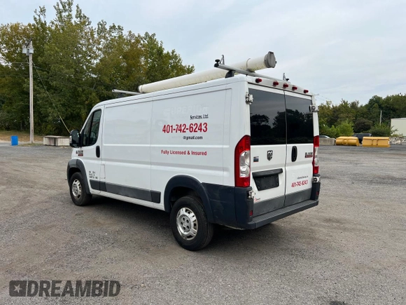 2016 Ram ProMaster Cargo with VIN 3C6TRVAG6GE116730, listed as a Copart auction lot 86223894 with 214,354 mi miles and Clean Title. Bid and sale history available at DreamBid. Image 3.