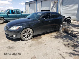 2008 Lexus IS 250 with VIN JTHBK262982067587, listed as a Copart auction lot 55614715 with 125,368 mi miles and Salvage title. Bid and sale history available at DreamBid. Image 1.