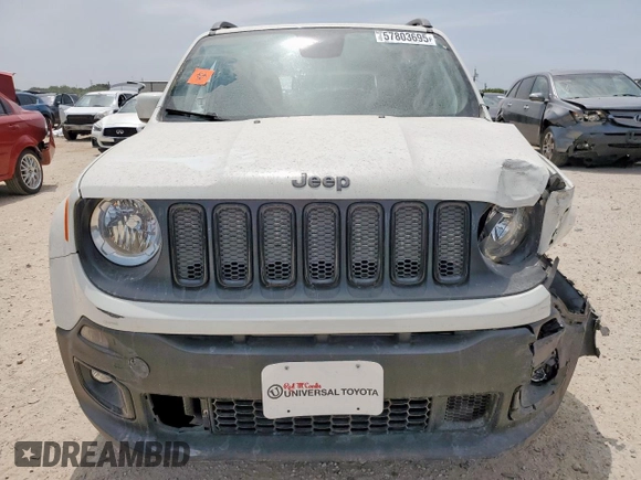2018 Jeep Renegade Latitude с VIN ZACCJABB9JPJ71501, выставлен на аукционе Copart как лот 57803695 с пробегом 74 893 миль миль и Списание • Salvage title. История ставок и продаж доступна на DreamBid. Изображение 5.