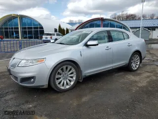 2010 Lincoln MKS w/EcoBoost with VIN 1LNHL9FT0AG606161, listed as a Copart auction lot 51686965 with 143,188 mi miles and Salvage Title. Bid and sale history available at carsss.com. Image 1.