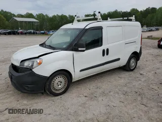 2017 Ram ProMaster City Cargo Tradesman with VIN ZFBERFAB5H6D68185, listed as a Copart auction lot 87757165 with 88,922 mi miles and Salvage Title. Bid and sale history available at DreamBid. Image 1.