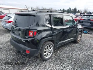 2016 Jeep Renegade Latitude with VIN ZACCJABT9GPD08554, listed as a IAAI auction lot 41612937 with 110,476 mi miles and . Bid and sale history available at DreamBid. Image 4.