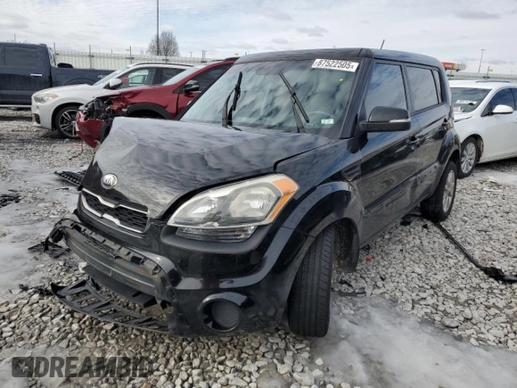 2013 Kia Soul + z VIN KNDJT2A60D7531688, wystawiony jako Copart lot #87522505 z przebiegiem 190 550 mil mil oraz Szkoda całkowita • Salvage title. Historia ofert i sprzedaży dostępna na DreamBid. Obrazek 1.