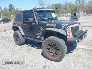 2010 Jeep Wrangler Mountain with VIN 1J4AA2D10AL120620, listed as a IAAI auction lot 41785857 with 173,040 mi miles and . Bid and sale history available at carsss.com. Image 1.