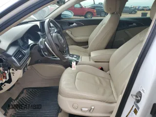 2017 Audi A6 Premium Plus with VIN WAUF2AFCXHN031862, listed as a Copart auction lot 42570865 with 106,750 mi miles and Salvage Title. Bid and sale history available at carsss.com. Image 7.