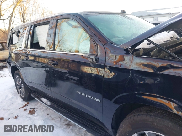 2022 Chevrolet Suburban LT with VIN 1GNSKCKD9NR108079, listed as a IAAI auction lot 41305503 with 76,580 mi miles and . Bid and sale history available at DreamBid. Image 14.