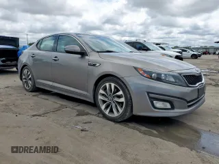 2014 Kia Optima SXL Turbo with VIN 5XXGR4A6XEG318048, listed as a Copart auction lot 58435035 with 130,799 mi miles and Salvage title. Bid and sale history available at DreamBid. Image 4.