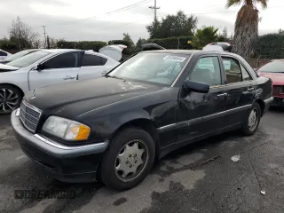 2000 Mercedes-Benz C 230 Kompressor with VIN WDBHA24G6YA833700, listed as a Copart auction lot 85366954 with 344,518 mi miles and Clean Title. Bid and sale history available at carsss.com. Image 1.