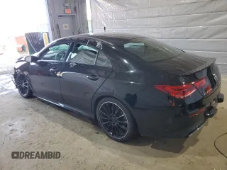 2020 Mercedes-Benz CLA 250 with VIN W1K5J4HB1LN120578, listed as a Copart auction lot 50906995 with 73,161 mi miles and Salvage Title. Bid and sale history available at DreamBid. Image 2.