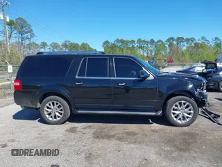 2017 Ford Expedition EL Limited with VIN 1FMJK1KT5HEA52617, listed as a IAAI auction lot 41865482 with 165,623 mi miles. Bid and sale history available at carsss.com. Image 12.