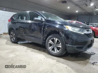 2017 Honda CR-V LX with VIN 2HKRW6H38HH214935, listed as a Copart auction lot 46219595 with 38,744 mi miles and Salvage Title. Bid and sale history available at carsss.com. Image 4.