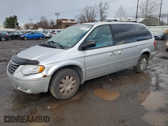2007 Chrysler Town & Country LWB Limited with VIN 2A8GP64L77R288156, listed as a Copart auction lot 85817254 with 140,431 mi miles and Salvage Title. Bid and sale history available at carsss.com. Image 1.