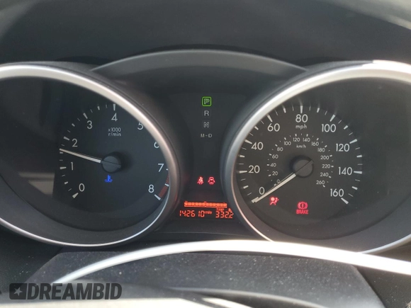 2012 Mazda 5 Sport with VIN JM1CW2BL4C0107068, listed as a Copart auction lot 62880615 with 142,610 mi miles and Salvage title. Bid and sale history available at DreamBid. Image 9.