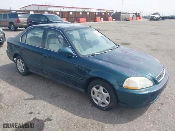 1998 Honda Civic EX with VIN 1HGEJ8640WL018230, listed as a IAAI auction lot 41914209 with 213,939 mi miles. Bid and sale history available at carsss.com. Image 1.