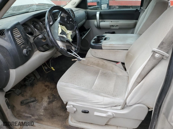 2007 Chevrolet Silverado 1500 LTZ with VIN 3GCEK13M37G524396, listed as a Copart auction lot 51237665 with 243,686 mi miles and Salvage Title. Bid and sale history available at carsss.com. Image 7.