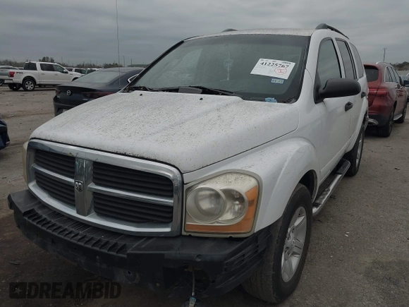 2004 Dodge Durango SLT with VIN 1D4HD48N64F152837, listed as a IAAI auction lot 41225767 with 206,761 mi miles and . Bid and sale history available at DreamBid. Image 18.
