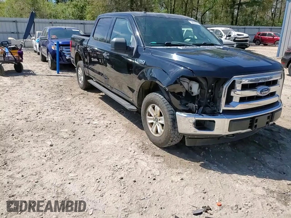 2017 Ford F-150 XL with VIN 1FTEW1EF4HFB11182, listed as a Copart auction lot 50622235 with 155,165 mi miles and Salvage Title. Bid and sale history available at carsss.com. Image 13.