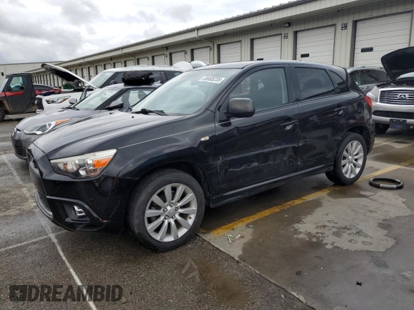 2011 Mitsubishi Outlander SE with VIN JA4AR4AUXBZ024544, listed as a Copart auction lot 58465235 with 152,914 mi miles and Salvage title. Bid and sale history available at DreamBid. Image 1.