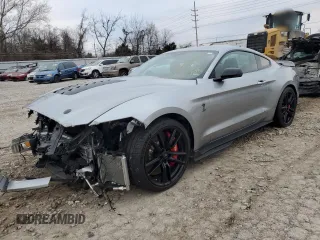 2021 Ford Mustang Shelby GT500 with VIN 1FA6P8SJ1M5501942, listed as a Copart auction lot 85854174 with 23,284 mi miles and Salvage title. Bid and sale history available at DreamBid. Image 1.