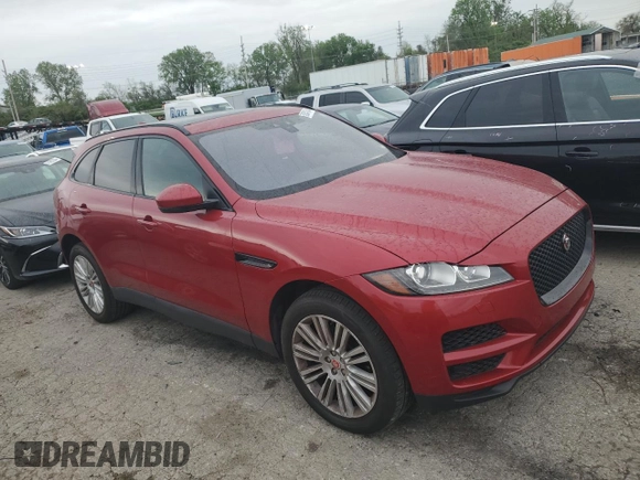 2018 Jaguar F-Pace 25t Premium z VIN SADCJ2FX8JA274976, wystawiony jako Copart lot #50340164 z przebiegiem 67 930 mil mil oraz Szkoda całkowita • Salvage title. Historia ofert i sprzedaży dostępna na DreamBid. Obrazek 4.