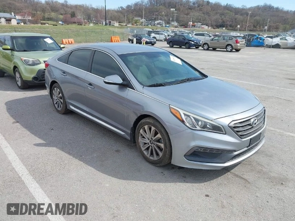 2016 Hyundai Sonata Sport with VIN 5NPE34AF7GH431794, listed as a IAAI auction lot 41838871 with 117,833 mi miles and . Bid and sale history available at DreamBid. Image 1.