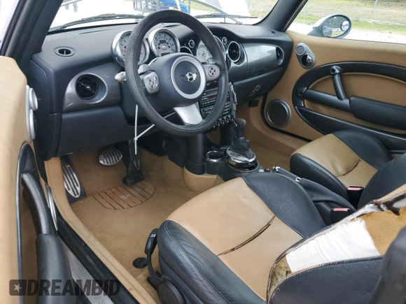 2006 MINI Convertible S with VIN WMWRH335X6TK57115, listed as a Copart auction lot 55756115 with 76,130 mi miles and Clean Title. Bid and sale history available at DreamBid. Image 8.